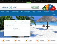 Tablet Screenshot of diamondcard.it